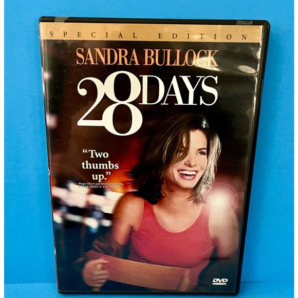 28 Days (Special Edition DVD, 2000) Sandra Bullock Widescreen - Picture 1 of 6